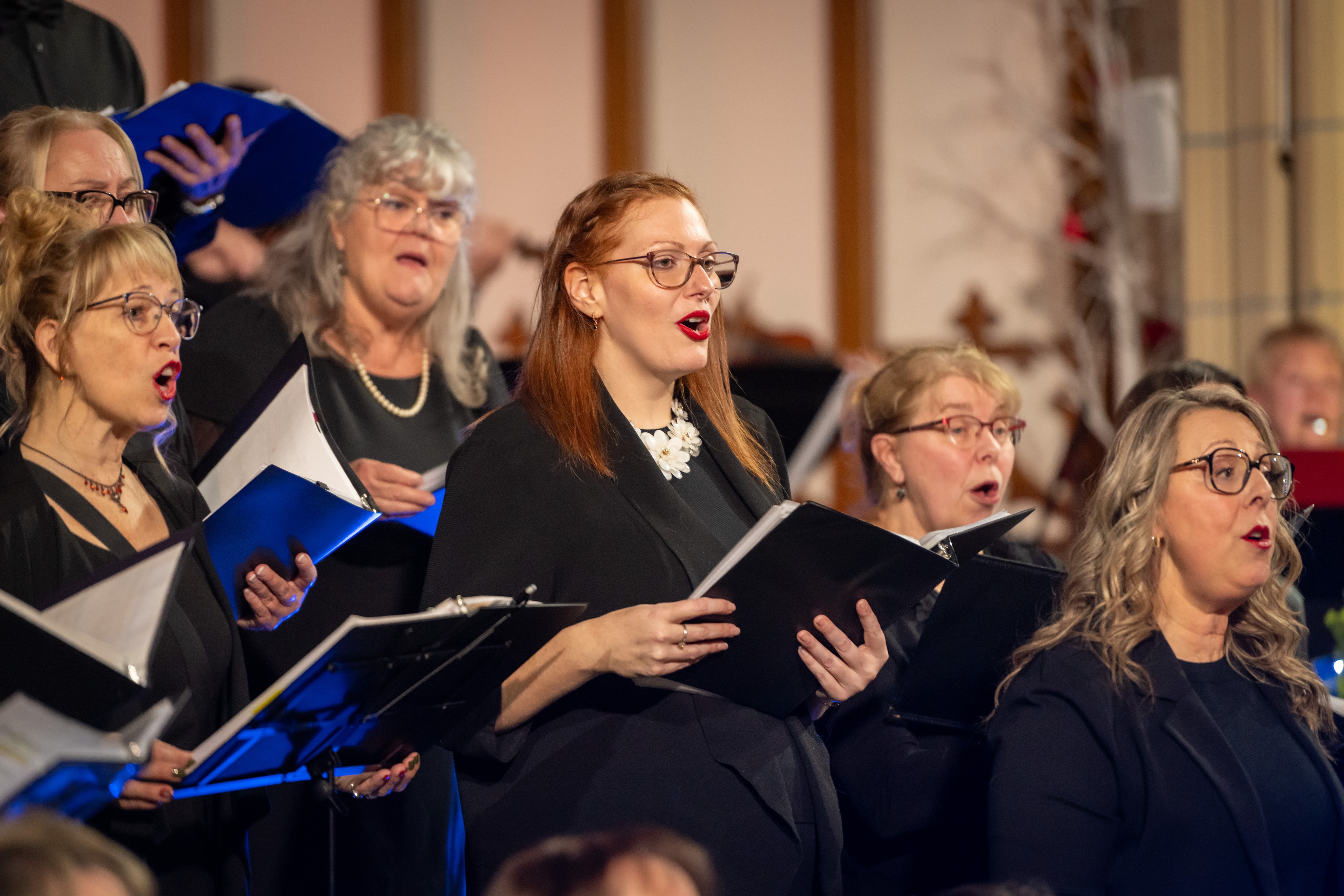 Choristes de DrummondVoix en concert