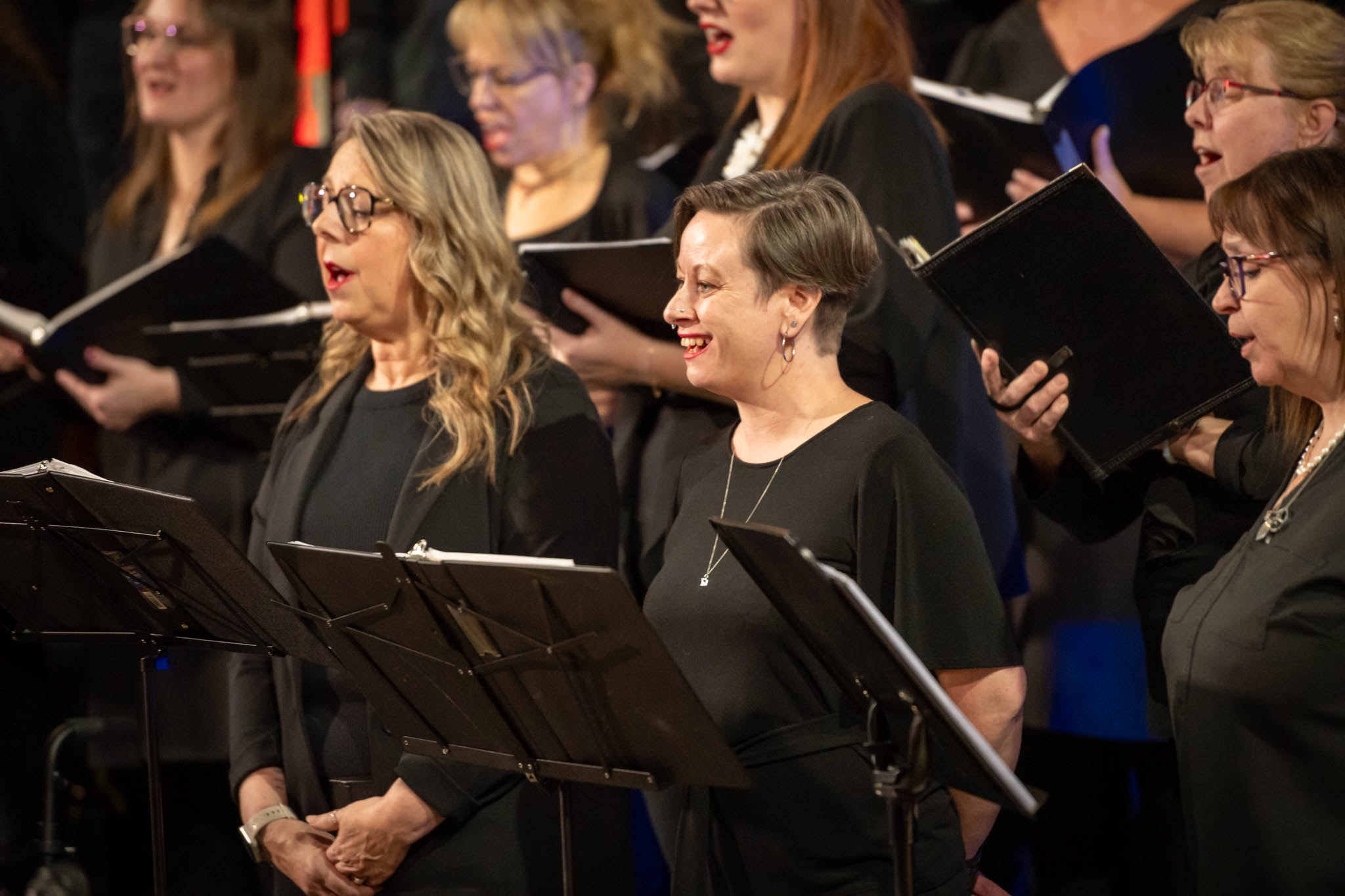Choristes de DrummondVoix en concert