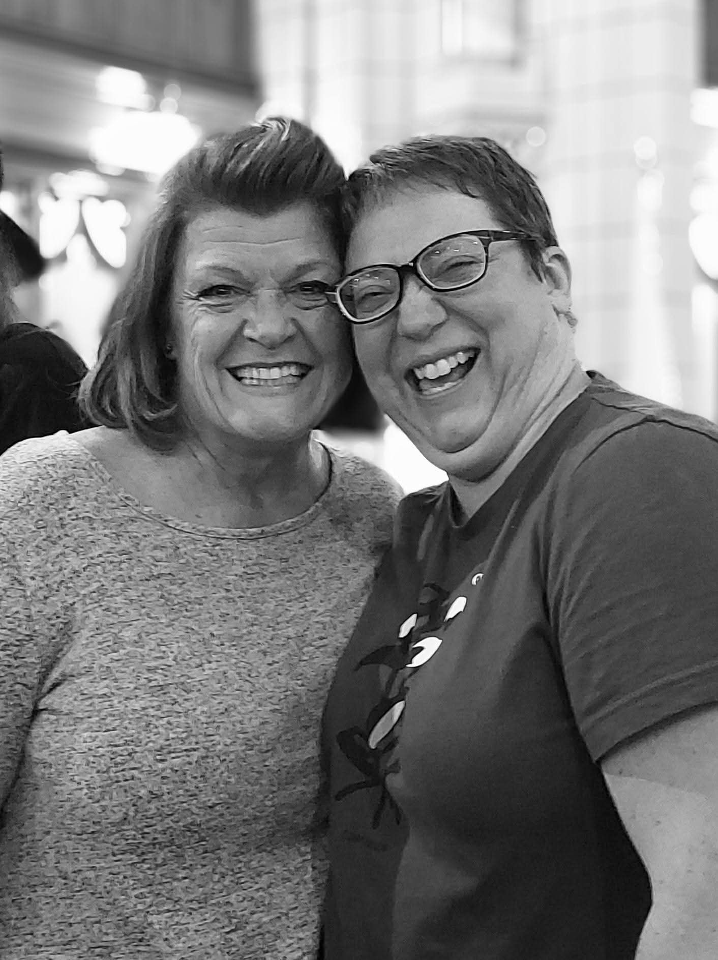 Deux membres souriants de DrummondVoix